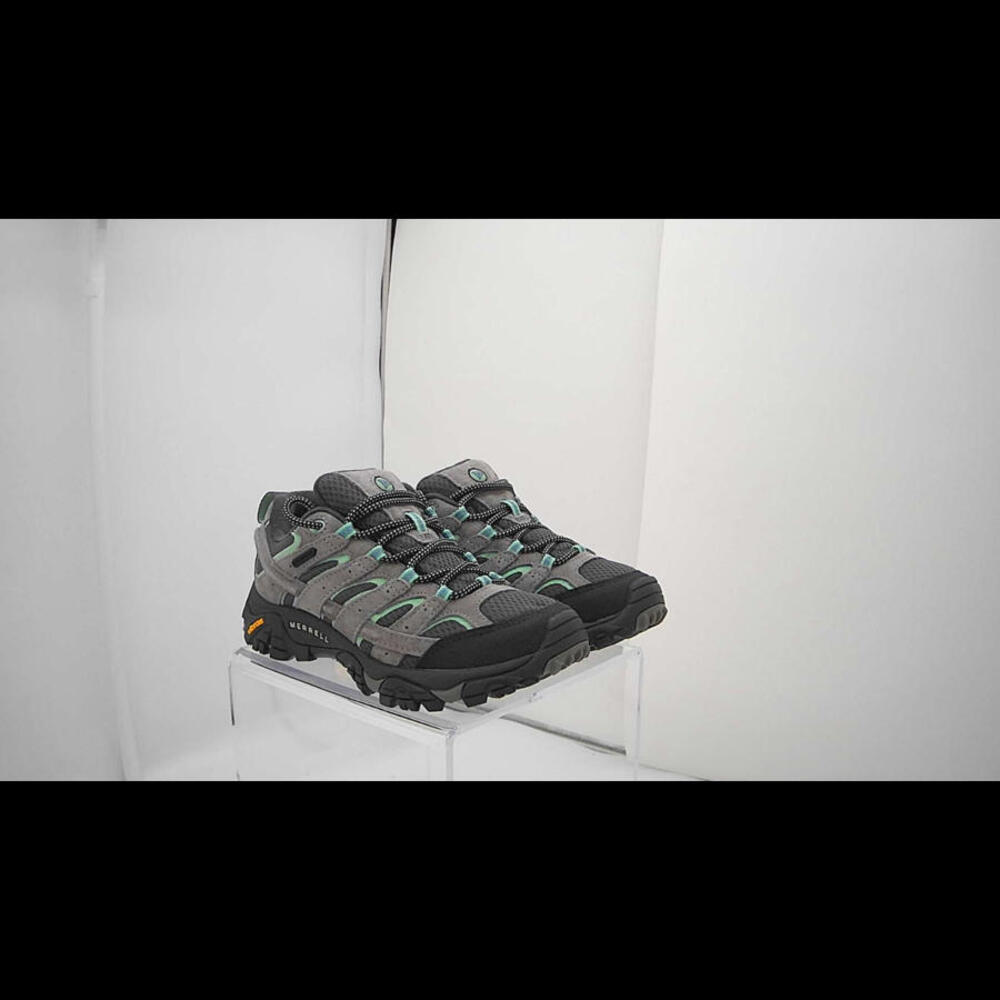 Merrell Women's Moab 2 Waterproof, Drizzle/Mint, 6 M